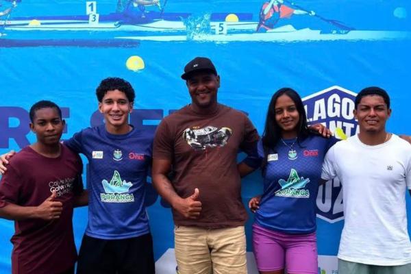 Piauienses conquistam cinco medalhas na Copa Brasil de Canoagem