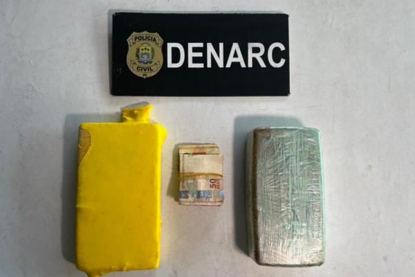 Homem é preso com crack e cocaína durante ação do DENARC