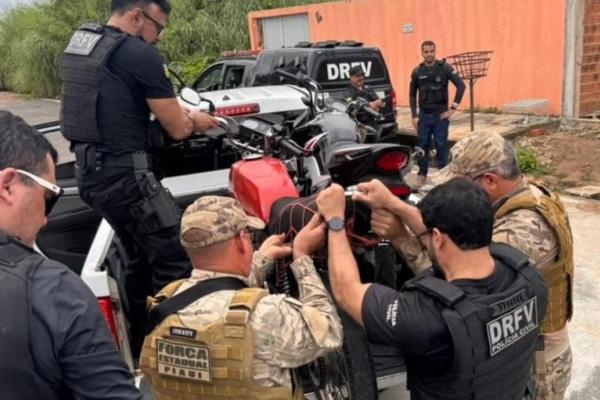 Operação apreende motos e carro adulterados na zona Sul de Teresina