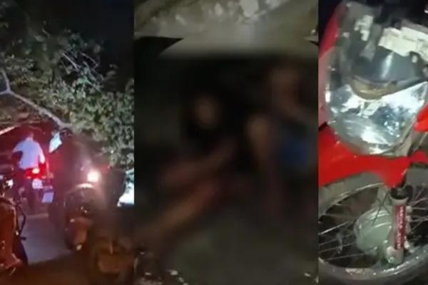 Motociclistas ficam feridos após queda de árvore entre Teresina e União