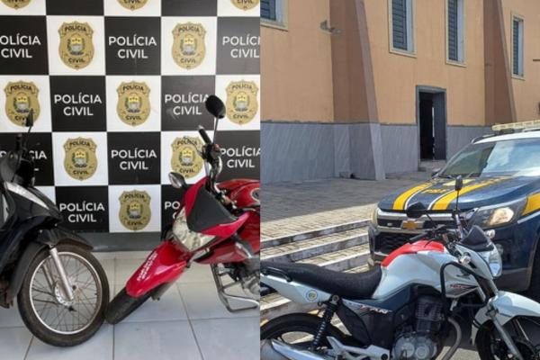 Quatro veículos com sinais de crime são recuperados pela PRF no Piauí