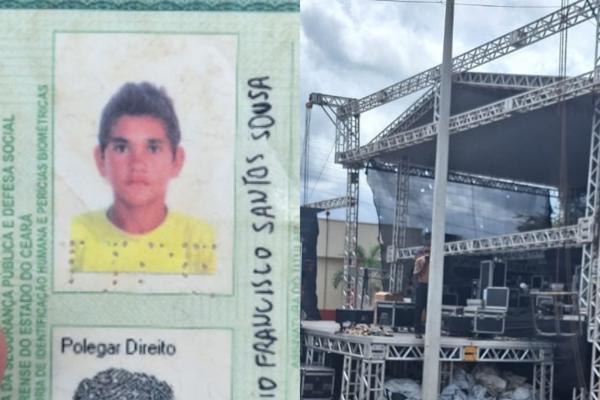 Homem morre eletrocutado ao desmontar palco após evento em Caraúbas do Piauí