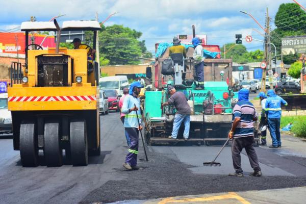 Prefeitura inicia recapeamento da Avenida Centenário em Teresina