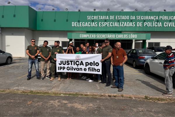 Sindicato protesta após soltura de suspeito de atropelar policial penal em Teresina