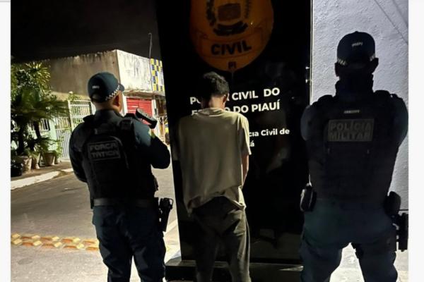 Suspeito de agredir idoso de 73 anos e sobrinha é preso após ação da PM no Piauí