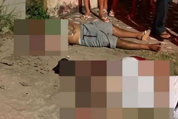Ataque a tiros deixa um morto e um ferido no centro de Matias Olímpio
